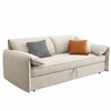 CREMIO Minimalistic Fabric Sofa Bed