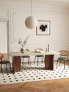 LAVIRO Modern Solid Wood Dining Table