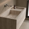 VARENO Contemporary Sintered Stone Bathroom Vanity