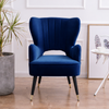 TIGRUM Scandinavian Velvet Armchair
