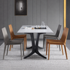 CALVIO Modern Leather Dining Chair