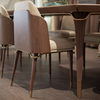 VELARO Contemporary Leather Dining Chair