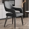 VARENO Modern Leather Dining Chair