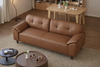 LINARO Scandinavian Leather Sofa