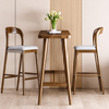 NORVIK Scandinavian Wooden Bar Table