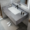 LUNARO Contemporary Sintered Stone Bathroom Vanity Top